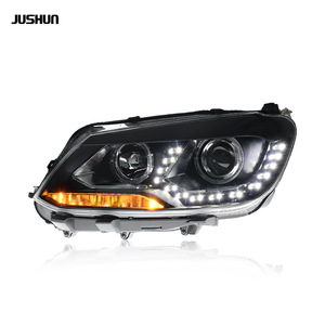 Ensemble de phares Jushun Volkswagen Touran, feux de jour à LED, double faisceau, clignotant, 15000 Lm, 12V - Product Image 5