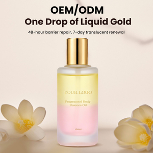 Huile pour le corps à la vitamine E MULAN avec des huiles de rose et de pépins de raisin - Hydratant anti-rides Parfum frais pour tous les types de peau - Product Image 2
