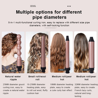 Le plus récent sèche-cheveux Multi Styler Sèche-cheveux électrique multifonctionnel 5 en 1 Outil de coiffure pour la beauté quotidienne