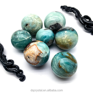 Sfera di Calcite Blu Caraibica Naturale 4-7cm, <span class=keywords><strong>Cristalli</strong></span> Decorativi e <span class=keywords><strong>Curativi</strong></span> all'Ingrosso, Sfera di Amazzonite Lucidata in Vendita - Product Image 6