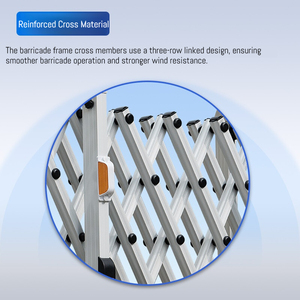 Barrières d'<span class=keywords><strong>accordéon</strong></span> Qigong, barrières extensibles, barrières routières pour événements sportifs/piscines/gouvernements - Product Image 3