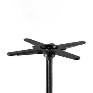 ฐานโต๊ะเหล็กกลมสีดำสำหรับร้านอาหารกลางแจ้งสไตล์โมเดิร์น WEKIS รุ่น Dining  สามารถปรับแต่งสีได้ พร้อมขาเหล็กสีทอง - Product Image 5