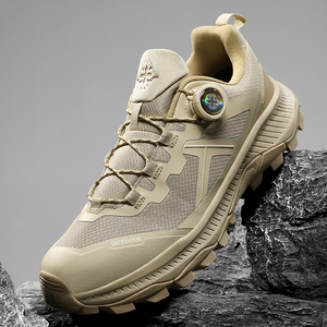 Nuevos Zapatos de Senderismo <span class=keywords><strong>Impermeables</strong></span> para Hombre, Zapatos de Trekking para Exteriores, Ligeros, Transpirables, Duraderos, Talla Grande, Diseño de Hebilla en Espiral - Product Image 5