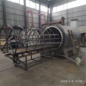 Carbonization Furnace Easy Operation Wood Log Carbonization Furnace Torrefaction Stove Saw Dust Briquette Charcoal Making Machinery Price