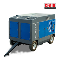 Chine Fabricant CFAIR 1150CFM 25bar Compresseur d'air diesel mobile portable