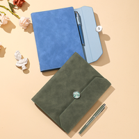 Journal à feuilles mobiles réutilisable pour cahier de Plan A5 professionnel haut de gamme avec couverture en cuir PU cadeau d'affaires pour les professionnels occupés