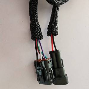 Hochtemperatur-/Niedertemperaturbeständiger PTFE-Kabelbaum für Baumaschinen zur Steuerung des Baggerrahmens - Product Image 2