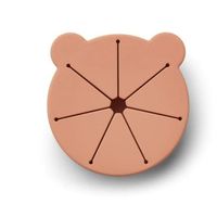 Bear Snack Cups pour les tout-petits Safe No-Spill Silicone Non-Spillable Baby Food Containers Cereal Snack Bowls for Kids