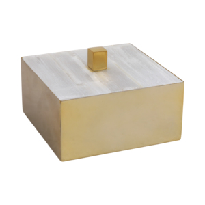 Scatola Decorativa Quadrata con Coperchio per Soggiorno, Porta Gioielli e Oggetti Preziosi - Product Image 2