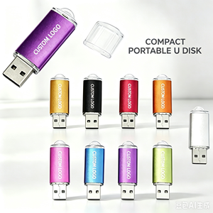 แฟลชไดรฟ์ USB โลหะขนาดเล็ก <span class=keywords><strong>ราคา</strong></span>ถูก สลักโลโก้ฟรี ความเร็วสูง 2.0 ความจุ 8GB <span class=keywords><strong>16GB</strong></span> 32GB 64GB - Product Image 3