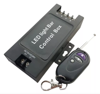Controlador de tira de LED 30A, interruptor de atenuación, Control remoto, módulo de Flash diurno para coche, disparador estroboscópico, módulo intermitente para controlador