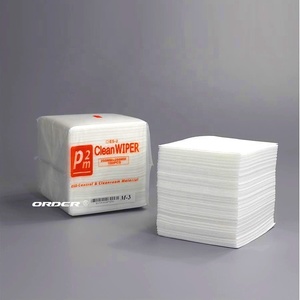 Fabrik Custom Viskose Polyester Staubfrei Ersetzt BEMCOT <span class=keywords><strong>M</strong></span>-3 PM2 Gefaltete Vlies Reinraum wischer - Product Image 1