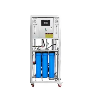 Purificador de filtros de purificação compacto 0,25t, máquina de purificação RO, estação de tratamento de água