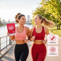 Gummies Probiotiques pour Femmes 5 Milliards d'UFC OEM ODM Équilibre Féminin Soutien Digestif et Immunitaire