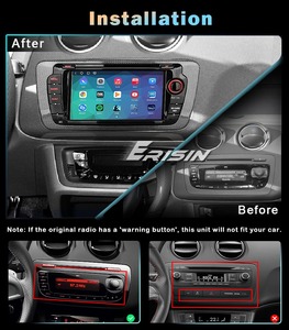 Estéreo para Auto Android 16 de 7 Pulgadas, 8GB, 128GB para <span class=keywords><strong>SEAT</strong></span> <span class=keywords><strong>IBIZA</strong></span> 2009-2013, CarPlay Inalámbrico, Android Auto, GPS, DAB+, DSP - Product Image 3