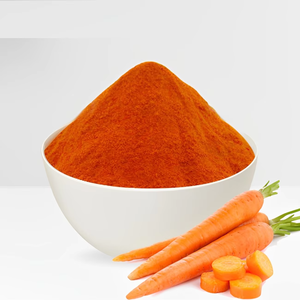 Poudre de carotte séchée FD de qualité alimentaire naturelle en vrac pour les smoothies biologiques, les boissons énergétiques, la nutrition pour bébés - Product Image 3