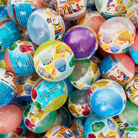 Vente chaude jouet pas cher petite capsule en plastique 55mm jouets oeuf surprise jouet pour distributeur automatique