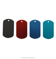 Factory Supply Tags Hund Doppelseitig viele Farben Gepäck anhänger rundes Metall Aluminium eloxiert QR-Code Haustier Tag