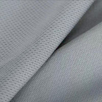 Tissu en maille œil-de-perdrix 100 % polyester 180 g/m², écologique, respirant, anti-boulochage, pour vêtements de sport, jupes, sacs, filles - Vente en gros