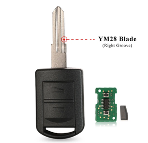<span class=keywords><strong>2</strong></span> nút thông minh từ xa vỏ chìa khóa xe với chip id40 5wk48669 433.9MHz phù hợp cho Opel Vauxhall Corsa C 2001-2007 thay thế chìa khóa - Product Image 2