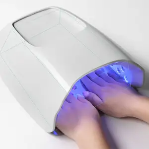 2024 Novo design sem fio Pro Cure lâmpada LED UV para unhas secador de unhas recarregável máquina de gel