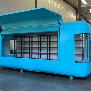 Fully Equipped Corten Steel Mobile Restaurant Catering Food Truck Street Food <b>Trailer</b> with Popcorn Concession - Product Image 4