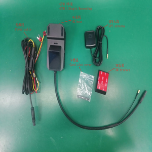 กล้องบันทึกวิดีโอติดรถยนต์4G, กล้องติดรถยนต์ระบุตำแหน่งด้วยชิป CMSV7ตัวบันทึก DVR เฉพาะรถบรรทุกพร้อมกล้องคู่และโมดูล GPS51 - Product Image 1