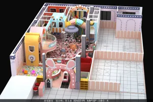 Obstacle Course Indoor Playground Soft Play For Kids