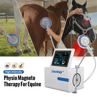 Máquina de Magnetoterapia Equina, Dispositivo Magnético Portátil Veterinario para la Recuperación Muscular, Alivio del Dolor y Curación de Heridas