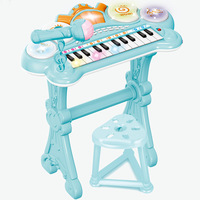 Piano de Juguete Educativo de 24 Teclas para Niños, Material ABS, Hecho en China, para Niños de 2 a 4 Años