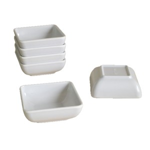 Bán Buôn Nhỏ Thương Mại Nước Sốt Món Ăn Dày Trắng <span class=keywords><strong>Melamine</strong></span> Bộ Đồ Ăn Nhựa Gia Vị Bát Cho Các Bên Và Gia Vị - Product Image 5