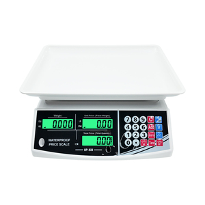 Balance numérique étanche IP68 YH-505 pour calcul du <span class=keywords><strong>prix</strong></span>, 30 kg, entièrement scellée, lavable, précision 1g, balance OEM pour fruits de mer et pesée d'aliments en marché humide - Product Image 2
