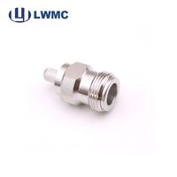 Conector recto RF Coaxial tipo N, conector hembra/macho para cable LMR240/ RG8 Mini, suministro de fábrica