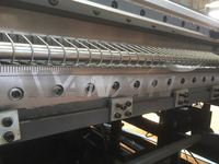 Machine de fabrication de sacs plats à fond soufflé, à moteur, haute vitesse, pour scellage à chaud et découpe à froid, 1000 mm, fournie directement par l'usine