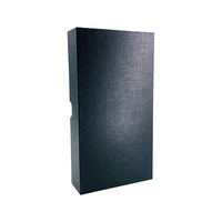 Emballage générique vide noir personnalisé de téléphone portable pour la boîte-cadeau de téléphone