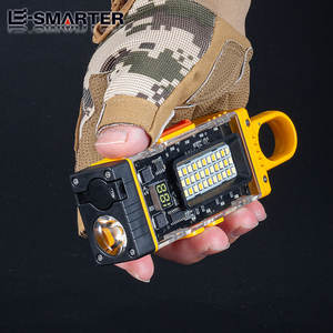 Portable extérieur ventilation Camping briquet étanche alarme aiguë USB Rechargeable <span class=keywords><strong>LED</strong></span> ABS 3.7V cigare torche Arc briquet - Product Image 6