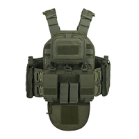 Chaleco Táctico Portaplacas Molle de Camuflaje Personalizado de Fábrica Zennison con Protección de Entrepierna y Estructura Ajustable