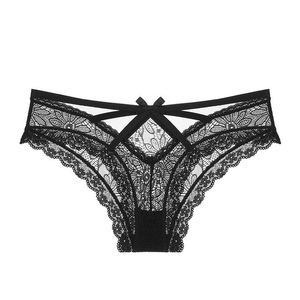 Nouvelles culottes pour femmes en maille, style européen et américain, confortables et sexy, avec découpes ludiques. - Product Image 5