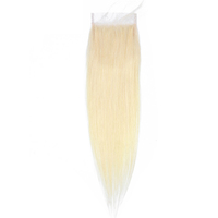Mèches brésiliennes lace closure 613 lisses — celie, 4x4, 613 hd
