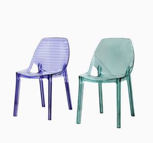 Silla transparente de lujo ligera, silla caliente, tienda de té de la leche, silla de mesa, silla de comedor acrílica para el hogar, taburete de maquillaje - Product Image 5