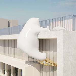 ประติมากรรมรูปหมีเหม่ยเฉินกลางแจ้งปรับแต่งได้ปรับแต่งได้ศิลปะใช้กลางแจ้งผนังภูมิทัศน์ภูมิทัศน์ภูมิทัศน์ภูมิทัศน์ของเด็กปีนเขา - Product Image 2