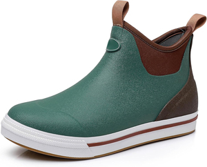 <span class=keywords><strong>Bottes</strong></span> <span class=keywords><strong>de</strong></span> pont unisexes imperméables, <span class=keywords><strong>bottes</strong></span> <span class=keywords><strong>de</strong></span> pluie à la cheville, chaussures <span class=keywords><strong>de</strong></span> pêche en caoutchouc antidérapantes pour la navigation <span class=keywords><strong>de</strong></span> plaisance, la voile, le jardinage, le travail, la <span class=keywords><strong>randonnée</strong></span>, la pêche - Product Image 6