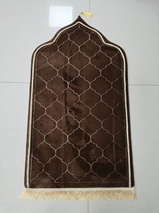 Muslim Islamic Prayer <span class=keywords><strong>Mat</strong></span> 2mm Dicker Schaum Gebets teppiche Geprägte Textilien Square Cut Pile Design für Travel Kids Home Wasch bare Matten - Product Image 3