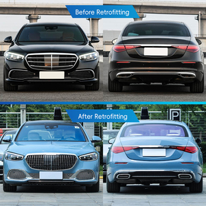 ชุดแต่งรถยนต์ W223 ปี 2021-2024 รุ่น Luxury680 ชุดแต่งรอบคัน กันชนหน้า-หลัง สเกิร์ตข้าง ซุ้มล้อ ปลายท่อไอเสีย สำหรับรถเบนซ์ S-Class - Product Image 2