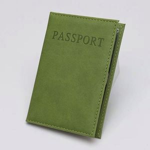 I-0629 Nueva Funda de Pasaporte y Tarjetero de Viaje de Moda en Material PU con Cierre de Cremallera para Mujeres y Hombres - Product Image 4