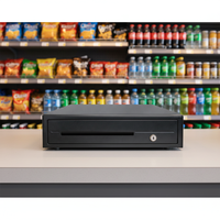 MAKEN CK-410 Tiroir-caisse électronique réglable 4/5/6/8 Bill 8 pièces pour supermarché Pos