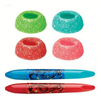 Bonbons gélifiés acidulés en forme de stylo, halal, fruités, juteux, à mâcher, sucrés, en gros