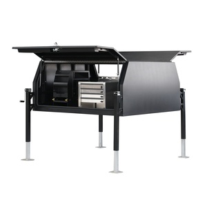 Pickup Truck Tool Storage Aluminum Flat Plate Ute Canopy - Product Image 1