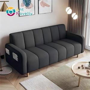 Antnovelty Canapé-<span class=keywords><strong>lit</strong></span> pliable 3 places et petit canapé <span class=keywords><strong>avec</strong></span> <span class=keywords><strong>fauteuil</strong></span> pour chambre et salon, <span class=keywords><strong>matelas</strong></span> et protection de revêtement inclus - Product Image 6