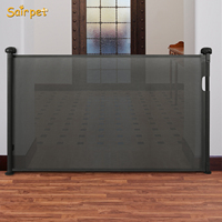 Barrière de sécurité pour bébé en fibre renforcée, filet respirant, clôture de porte pour bébé, filet d'isolation, clôture de sécurité, barrière de sécurité pour bébé